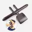 ECK Cloud Craftsman Shengyang Xẻng Mở Ba Dụng Cụ Cạo Massage Guasha Cán Sti Cầm Tay Đặc Biệt Wenge Gỗ Dụng Cụ Massage HOT