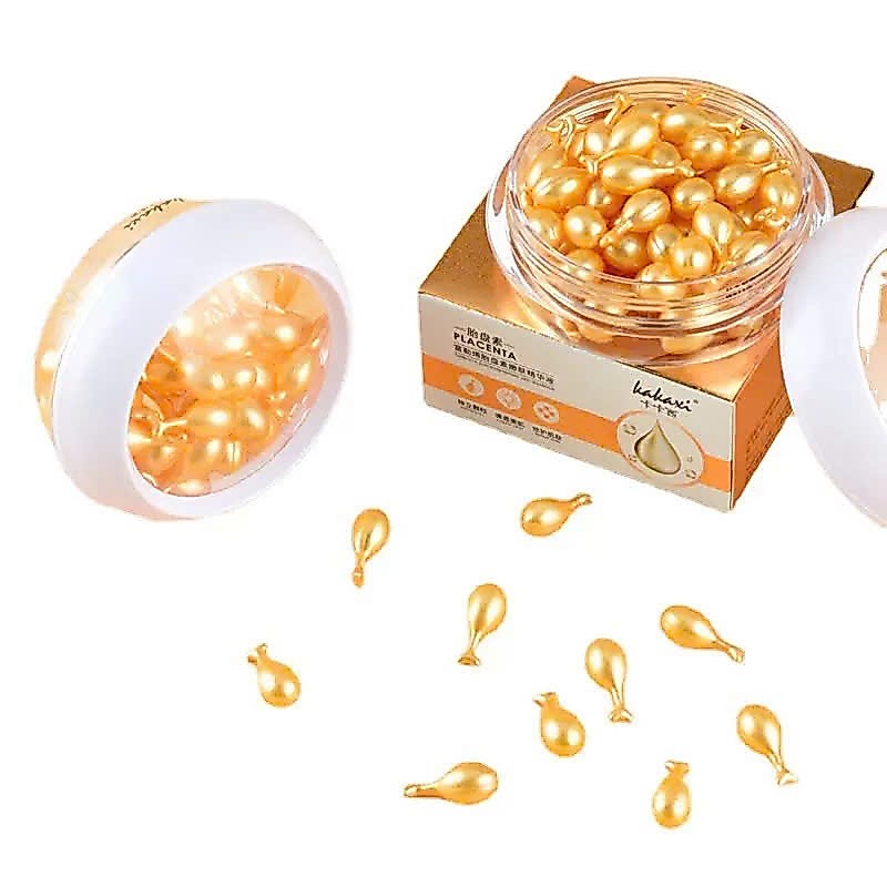 Viên Bôi Collagen Tươi Kakaxi Hộp 30 Viên | Dưỡng Da Căng Bóng, Hỗ Trợ Giảm Thâm Nám, Sáng Mịn