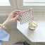 Túi đựng mỹ phẩm OLVIDO, Túi đựng đồ trang điểm có khóa kéo chấm bi, Túi đựng đồ vệ sinh di động trong suốt bằng lưới Dụng cụ sắp xếp mỹ phẩm