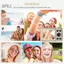 Apill Máy ảnh kỹ thuật số apill Máy quay video độ phân giải cao 1080P Zoom 16x với màn hình LCD 2,4 inch để chụp ảnh du lịch