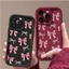 Dành Cho Honor 400 200 500 600 Smart 90 Pro Lite X8D X6D X8 X5C Plus Play 10 4G 5G Dễ Thương Nơ Màu Hồng Silicon Thiết Kế Mới Vỏ Điện Thoại Chống Sốc Mềm