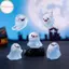 Houdou 1 Chiếc Hình Dạ Quang Thu Nhỏ Ngộ nghĩnh Ma Micro Phong Cảnh Trang Trí Phát Sáng Trong Bóng Tối Cho Trang Trí Halloween Trang Trí Bàn Làm Việc Nhà VN