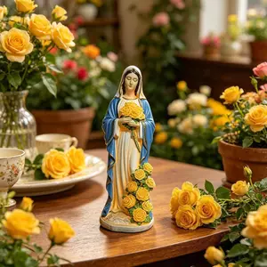 Tượng Đức Trinh Nữ Ánh Sáng Năng Lượng Mặt Trời Nhựa Hình Tượng Ánh Sáng Năng Lượng Mặt Trời Ngoài Trời Sân Vườn Ánh Sáng Phước Lành Mẹ Điêu Khắc Cho Bên Ngoài Sân Sau shopidaevn