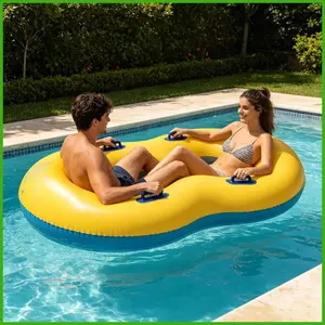 Bể Bơi Lounger Phao Bơm Hơi Ngoài Trời Thổi Lên Bè Hình-Hàng Người Lớn Bơi Bể Bơi Lounger Cho Sân Sau Mùa Hè wipqsvn
