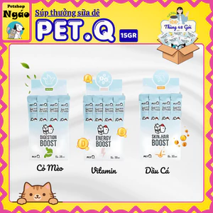 Súp thưởng cho mèo PetQ, Súp thưởng sữa dê cao cấp Ngon miệng, Dinh dưỡng, Mọi tuổi mèo