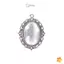 60 Chiếc 5 Màu Tròn Mặt Dây Chuyền Khay Thủy Tinh Cabochon Thủ Công DIY Trang Sức Làm Mới