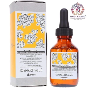 Tinh chất siêu hoạt động Davines Nourishing Keratin Booster Superactive 100ml [ MK ]