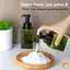 250 / 450ml Sữa rửa mặt Mousse Máy phân phối bọt Chai bơm nhựa Chai rỗng Mini có thể đổ lại cho mỹ phẩm làm sạch du lịch mới