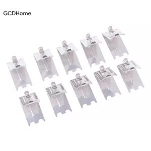 GCDHome 10 Chiếc Tủ Đông Kệ Bule Tủ Lạnh Kẹp Thủy Tinh Làm Mát Tủ Lạnh Hỗ Trợ Cố Định Braet HOT