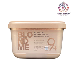 Bột tẩy nâng sáng tóc 9 cấp độ Blond me Premium Lightener 9+ Dust Free Powder Schwarzkopf 450g [ MK ]