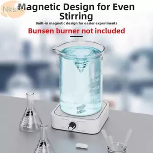 Máy trộn từ tính NKSFX, Động cơ DC không chổi than có thanh khuấy Đĩa khuấy từ tính, Pin Lithium-ion chuyên nghiệp 2000RPM Máy khuấy từ tính tại nhà