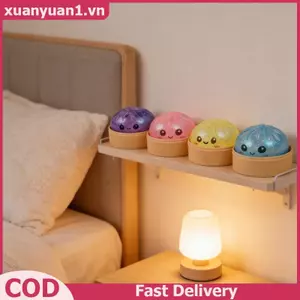 XUAN Quá Khổ Cầu Vồng Bánh Bao Squishy 1 Nhiều Màu Sắc Cảm Giác Bóp Mềm Chậm Đồ Chơi Để Giảm Căng Thẳng VN