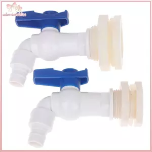 THÊM 1 / 2 Inch Thay Thế Thùng Nước Mông Tập Mưa Thùng Nước Vòi Nhựa Sân Vườn Thùng Nước Bình Chứa Nước Van Vòi BSS