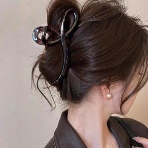 Phong Cách Hàn Quốc Cao Cấp Cảm Giác Melade Lấy Kẹp Nữ Lớn 2026 Phong Cách Mới Đầu Lưng Cá Mập Kẹp Tóc Sang Trọng Phụ Kiện Tóc