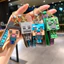 Móc khóa Chibi ngẫu nhiên PVC 3D Pixel Hình | Phụ kiện túi đựng theo chủ đề trò chơi bền bỉ | Món quà hoàn hảo dành cho những người đam mê