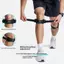 AIHOM 1 Dây đeo đầu gối có thể điều chỉnh với thiết kế bánh chè gân để chạy bộ đường dài,