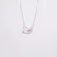 Tỏa sáng Zircon Swan Vòng Cổ Nữ Thép Titan Chống Phai Màu Dây Xích Xương Đòn Thanh Lịch Khí Khí Nhiều Màu Tùy Chọn