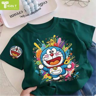 COD✅ (Hồ Chí Minh)Kids T Mall Áo phông tay ngắn In hình hoạt hình Áo Kiểu rộng và ấn tượng Trẻ em thời trang #VN8