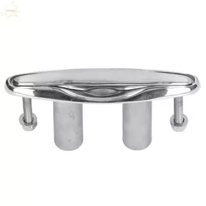 AWNGD Flush Mount Cleat, Thép không gỉ 316 Phần cứng hàng hải kéo lên Cleat, Bền 5 Inch nâng thuyền Cleat Thuyền nâng