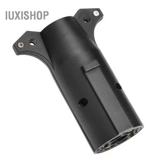 Iuxishop Iuxishop Aqxreight 12V 7Pin 6Pin N S Kéo Ổ Cắm Adapter Cắm Chuyển Đổi Cổng Kết Nối ABS Đen Đồng Bán Trailer aqxreighth5ytx4rgm3
