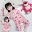 Shop Bộ Đồ Ngủ Trẻ Em Ice Silk Bé Gái Mỏng Điều Hòa Không Khí Phù Hợp Với Bé Gái Ren Hoạt Hình Tay Ngắn Dịch Vụ Gia Đình Hợp Thời Trang