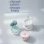 {WELV}Retainer Mouth Guard Soak Container Box, Denture Bath Case with Strainer Basket