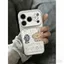 Ốp lưng iPhone chó lông dài quạt mát hợp iPhone 13/14/15/16/17 Pro Max