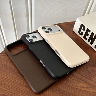 Ốp Điện Thoại Họa Tiết Da Sang Trọng Cho iPhone 17 Pro Max 17 Air 16 Plus 15 14 13 12 11 Pro Max Vỏ TPU Mềm Chống Sốc
