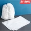 Set 10/50 Túi Đựng Giày Dép Vải Không Dệt Đa Năng Dây Rút, Chống Bụi, Chống Thấm Nước, Tiện Lợi Khi Du Lịch & Cất Giữ
