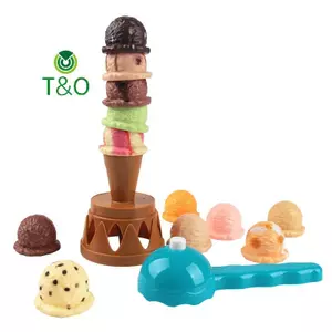 Đồ chơi giáo dục dành cho trẻ em Quà tặng trẻ em Mô phỏng thực phẩm Đạo cụ nhà bếp Kem Sta Up Play Đồ chơi giả vờ chơi cho trẻ em [mới]