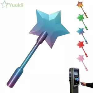 YUUKII Star Wand Tap To Pay, Hộp đựng thẻ tín dụng in hình Hộp đựng thẻ thanh toán không tiếp xúc, Thẻ tín dụng hình ngôi sao di động Magic Wand Tap-to-pay