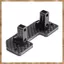 Sợi Carbon Gắn servo Trục Lên servo Giá Đỡ Cố Định Cho SCX10 SCX10 II 90046 1 / 10 RC Xe Bánh Xích Xe Nâng Cấp Phần