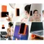 Giá đỡ điện thoại có thể gập lại LACYESUK, Giá đỡ điện thoại có thể uốn cong linh hoạt có cốc hút, Ổn định nhiều góc tự do vào mọi hình dạng Giá đỡ máy tính để bàn chống trượt Sử dụng trên máy tính để bàn