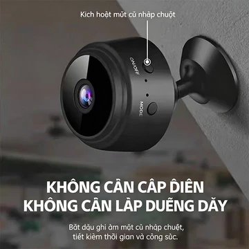 Camera video có thể sạc lại, camera giám sát từ xa WiFi, camera mạng hồng ngoại.