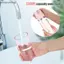 Máy đánh bóng nước bằng miệng cầm tay không dây AA IPX5 Máy bay phản lực mạnh mẽ 3 chế độ làm sạch Nha sĩ Đề xuất cho gia đình và chuyến đi VN