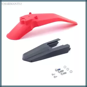 Char Electric Motocross Guard Bộ thay thế cho xe đạp IN 10 ABS Tấm chắn bùn bánh trước và sau với phần cứng cho Outdoo