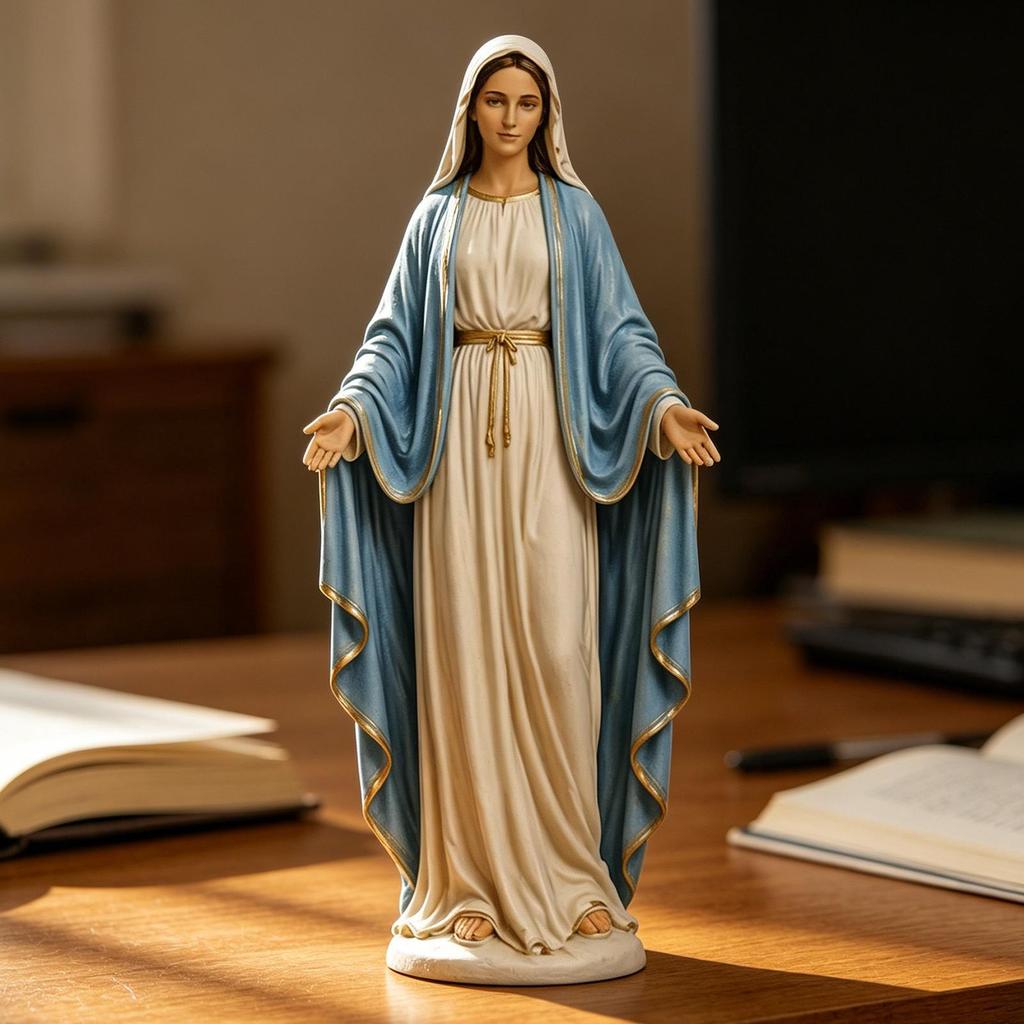 Tượng Đức Trinh Nữ Maria Công Giáo Tượng Trang Trí Thánh Mẹ Hình Cho Gia Đình Học Phòng Cầu Nguyện Nhà Thờ Nhà Thờ Đền Thờ Altar shopidaevn