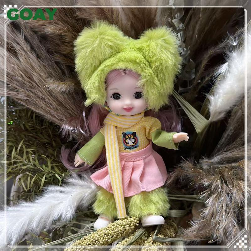 GOAY Quần Áo Búp Bê 16-17cm (KHÔNG Búp Bê), Phụ Kiện Thời Trang Búp Bê Dễ Thương, Đồ Chơi Trang Điểm Cho Bé