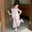 WHX [Chiều cao 90cm-140cm Thích hợp] Bộ đồ trẻ em Trung Quốc mới Quần áo trẻ em Bộ đồ hai mảnh phong cách Trung Quốc Bộ đồ hai mảnh
