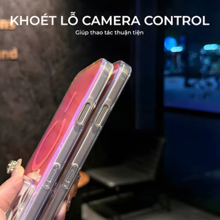 Ốp Lưng Phản Quang iPhone 17 Pro Max  Ốp Sát Máy Tích Hợp Vòng Từ Tính Chống Sốc Cực Tốt