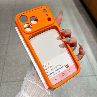 Thay Đổi Tức Thì 17 Kẹo Trong Suốt Cho iPhone 17 Air 16 15 14 13 12 11 Pro Max Plus Bảo Vệ Camera Vỏ Cứng Acrylic