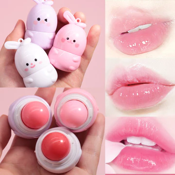 OMGA Good Rabbit Son Môi Đổi Màu Dưỡng Ẩm Sửa Chữa Dưỡng Ẩm Son Môi Dưỡng Ẩm Chống Thấm Nước Chống Khô Nhiệt Độ Thay Đổi Son Môi