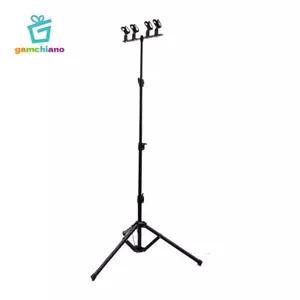 Giá đỡ sàn micro Mic đứng Độ bền giữ 4 chân máy micro để ghi âm Podcasting Studio