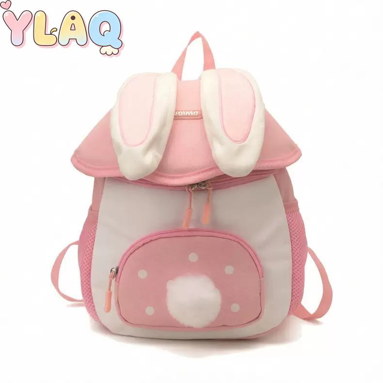 Ba lô xe hơi Bunny cho trẻ mới biết đi Túi hoạt hình Mầm non Daypack Túi đi học du lịch ngoài trời