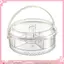 Hộp đựng ngăn đá tròn YOI Nắp kín Hộp đựng Acrylic an toàn