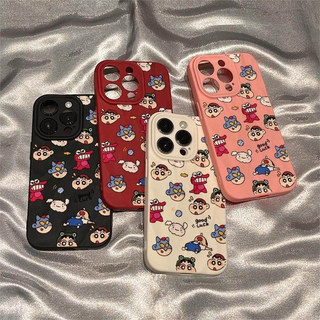 Ốp lưng mềm chống sốc họa tiết thiênShin cho iPhone 17/16/15/14/13/12/11 Pro Max/7/8 Plus/XR/XS Max/SE