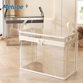 Hộp sắp xếp METUBE, Túi đựng búp bê chống bụi dung tích lớn, Đồ chơi lưu trữ trong suốt chống ẩm đa năng có thể xếp chồng lên nhau