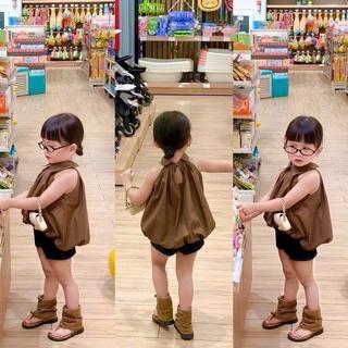 S290-[tomnaukids] Set áo bí phồng phối quần leggin đùi cực kỳ mát cho bé gái size từ 8-30Kg
