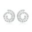 Bông tai sang trọng hoa dài Zircon thanh lịch thời trang