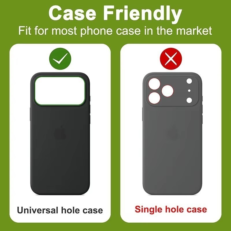 Ốp kính cường lực bảo vệ ống kính camera bằng hợp kim và kính cường lực cho iPhone 17 Pro Max iP17 Air ip17Pro 4G 5G 2026